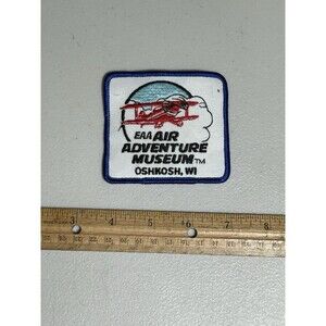 Air Adventure Museum Oshkosh WI EAA Aviation Flight Patch Aeronautic Memorabilia